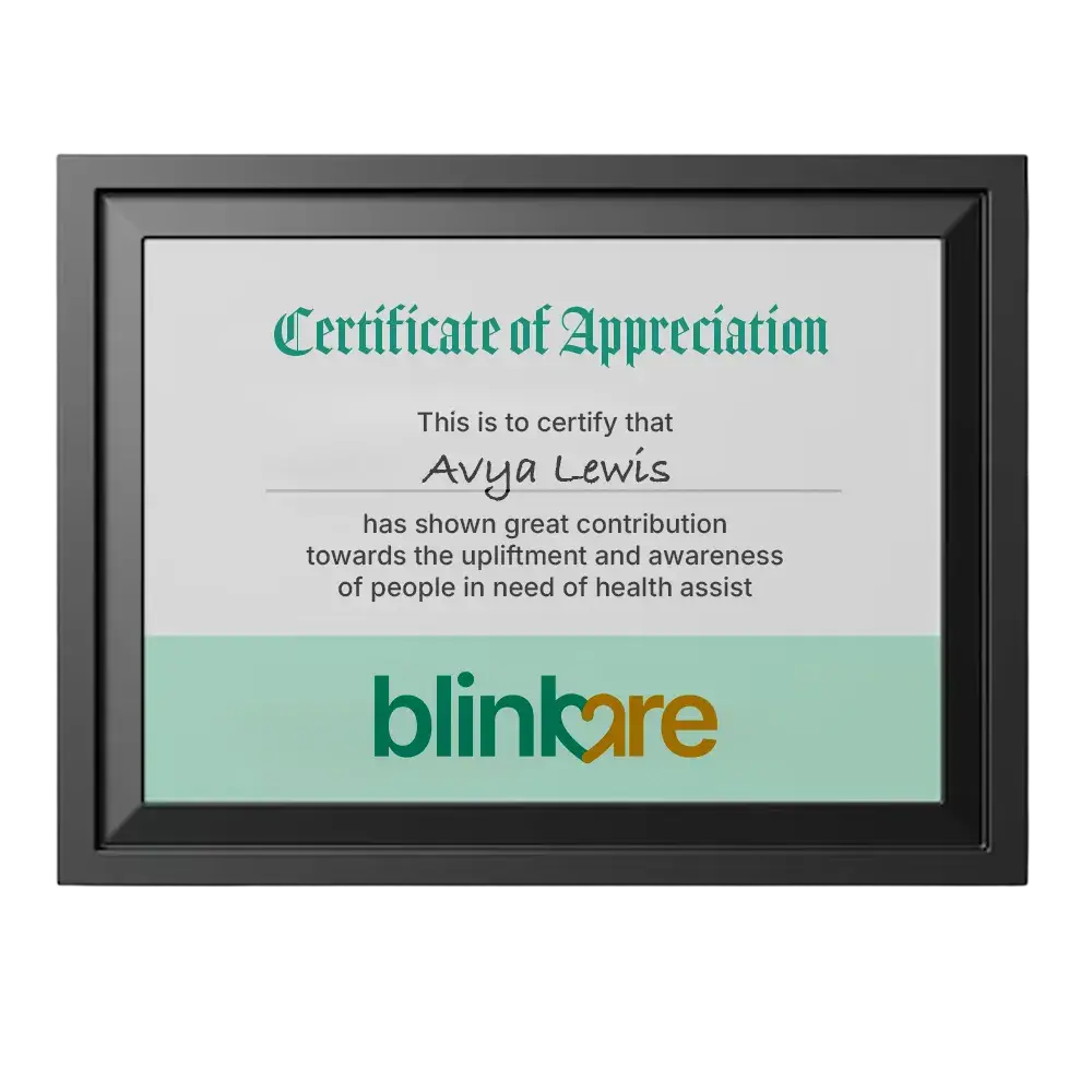 Certificate of Recognition
